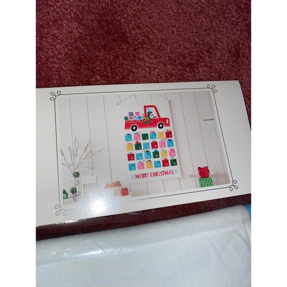 40” Hanging Christmas Countdown Advent Calendar Target Wondershop Penguin Truck - Picture 5 of 7